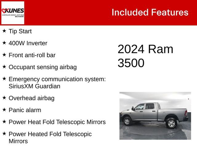 Used 2024 RAM 3500 Tradesman w/ Snow Chief Group AWD/4WD image 4