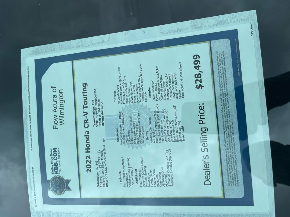 Used 2022 Honda CR-V Touring image 33