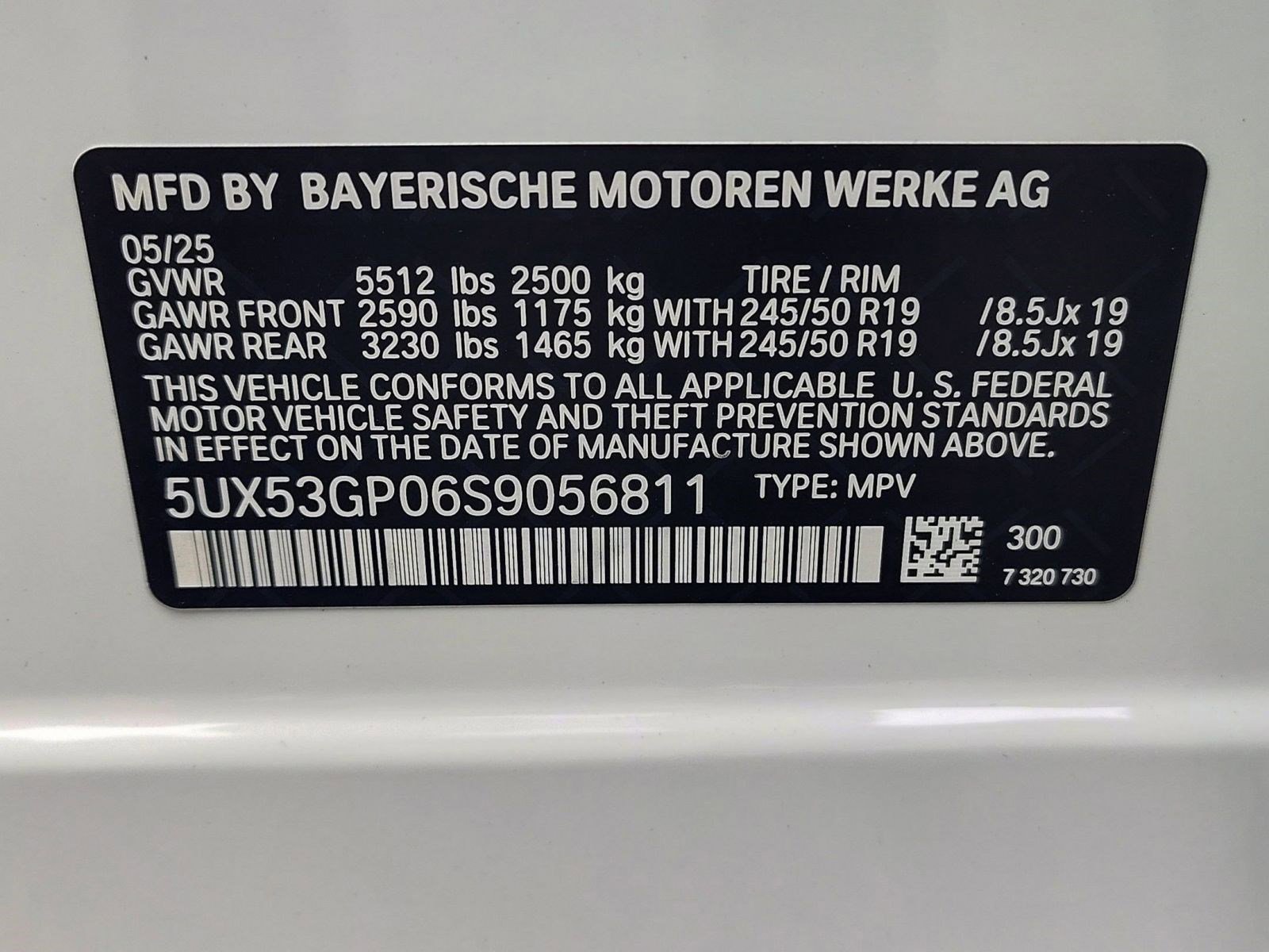 Used 2025 BMW X3 xDrive30i w/ Convenience Package image 19