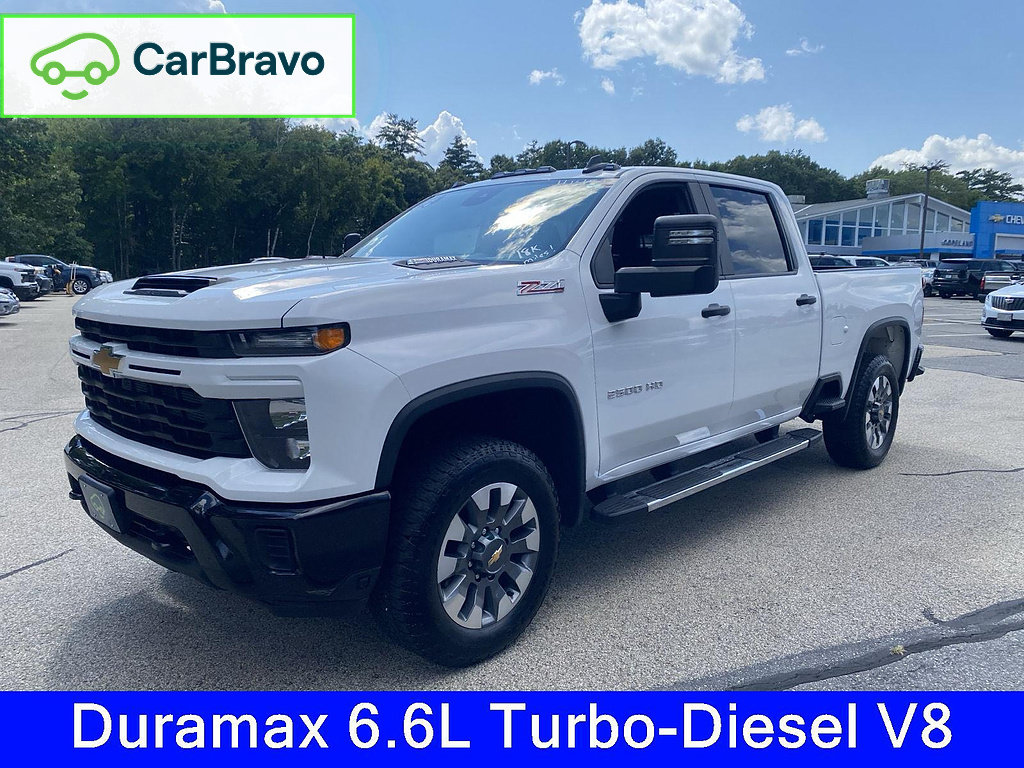 Certified 2024 Chevrolet Silverado 2500 Custom w/ Custom Value Package AWD/4WD image 1