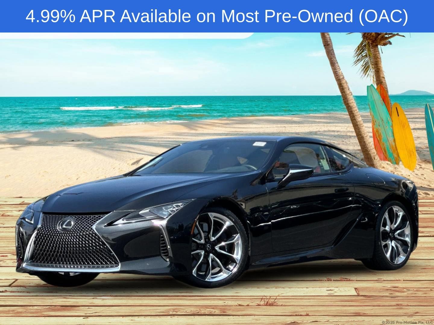 Used 2019 Lexus LC 500 Coupe w/ Performance Package RWD image 1