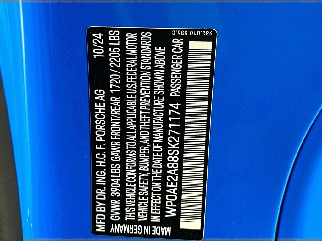 New 2025 Porsche 718 Cayman GT4 RS image 30