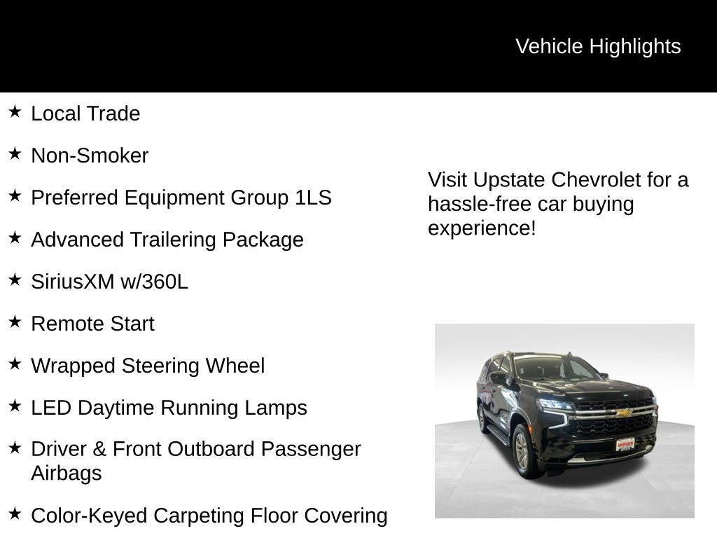 Used 2024 Chevrolet Tahoe LS w/ Max Trailering Package AWD/4WD image 9