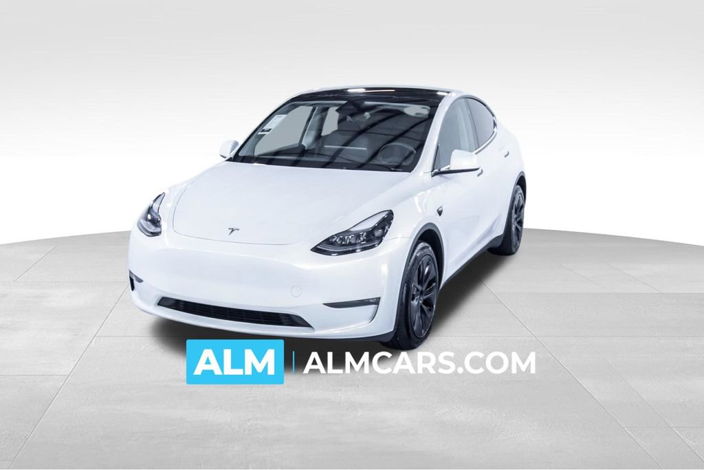 Used 2025 Tesla Model Y Long Range AWD/4WD image 1