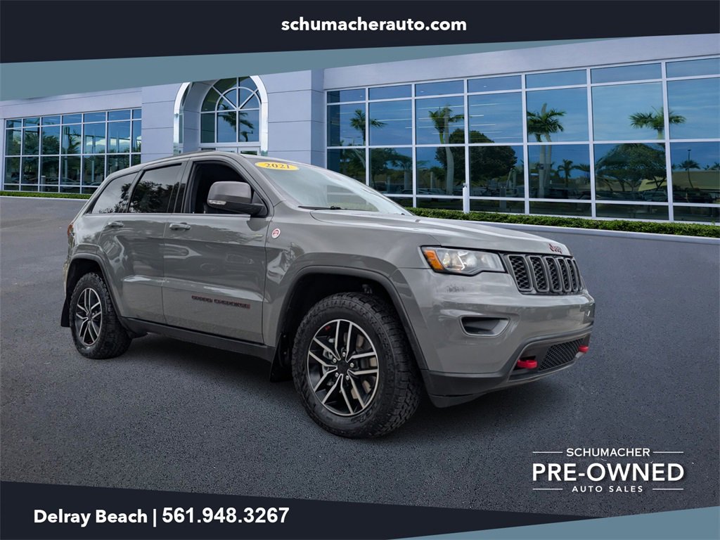 Used 2021 Jeep Grand Cherokee Trailhawk video 1