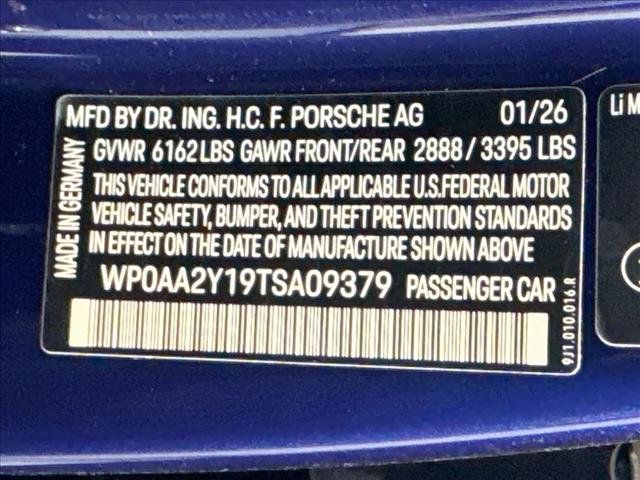 New 2026 Porsche Taycan RWD image 24