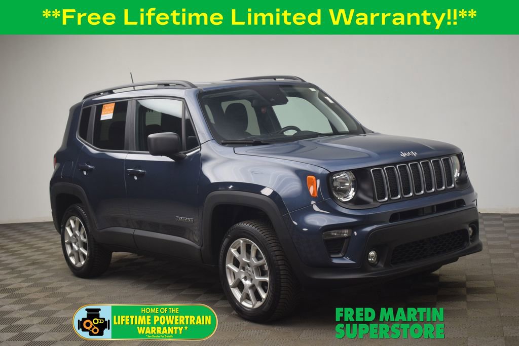 Certified 2022 Jeep Renegade Latitude w/ Convenience Group