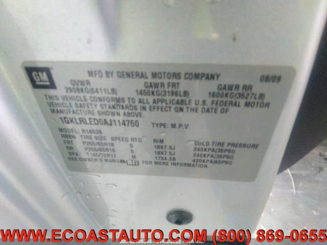 Used 2010 GMC Acadia SLE image 16