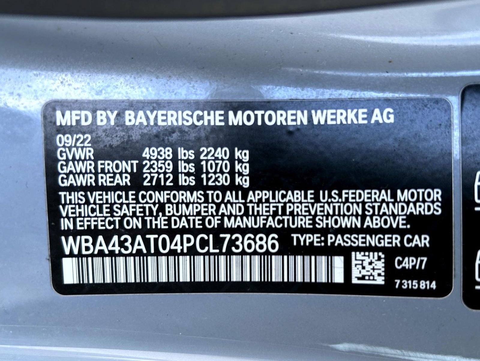Used 2023 BMW 430i xDrive Convertible w/ M Sport Package AWD/4WD image 23
