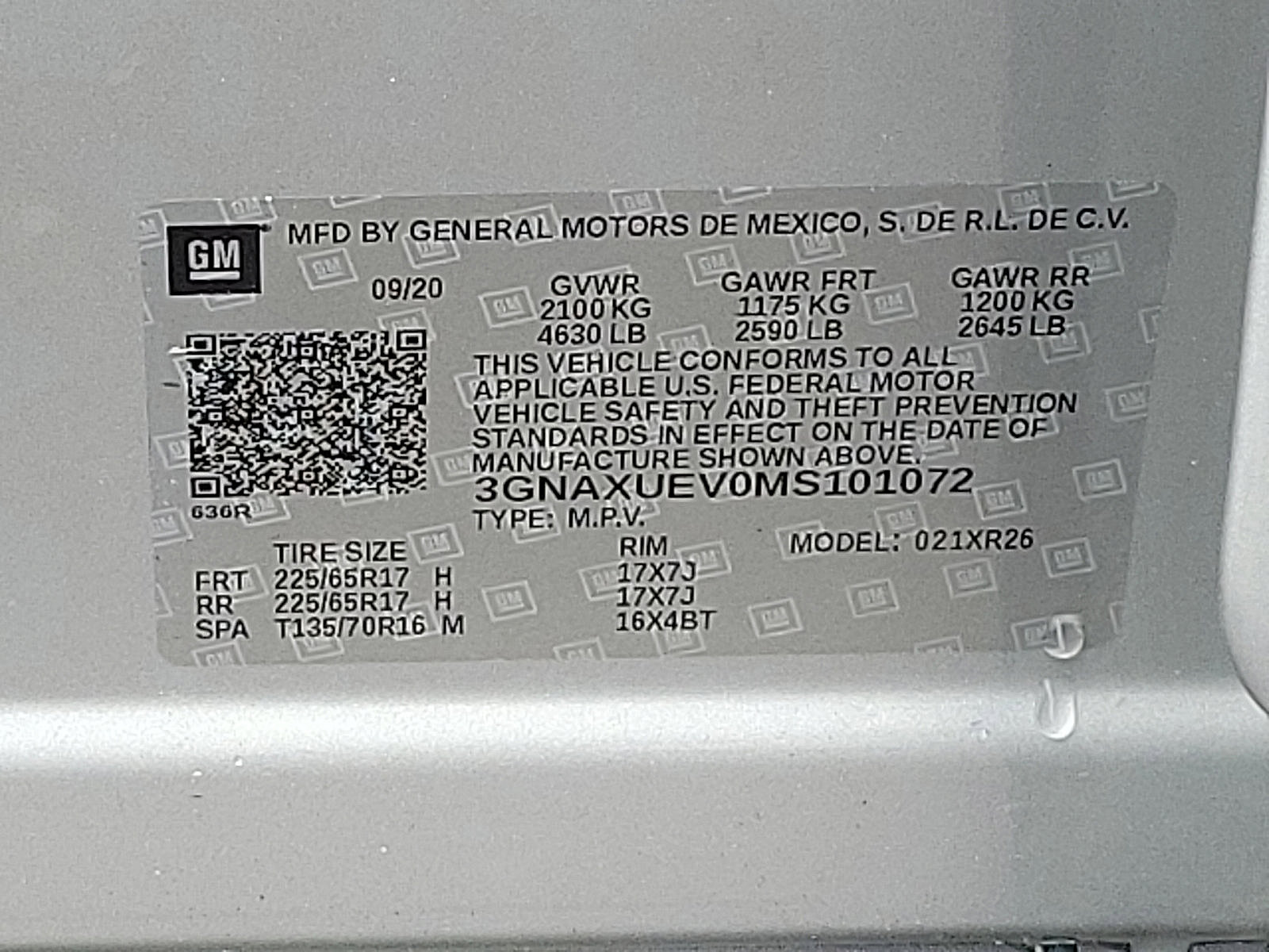 Used 2021 Chevrolet Equinox LT AWD/4WD image 25