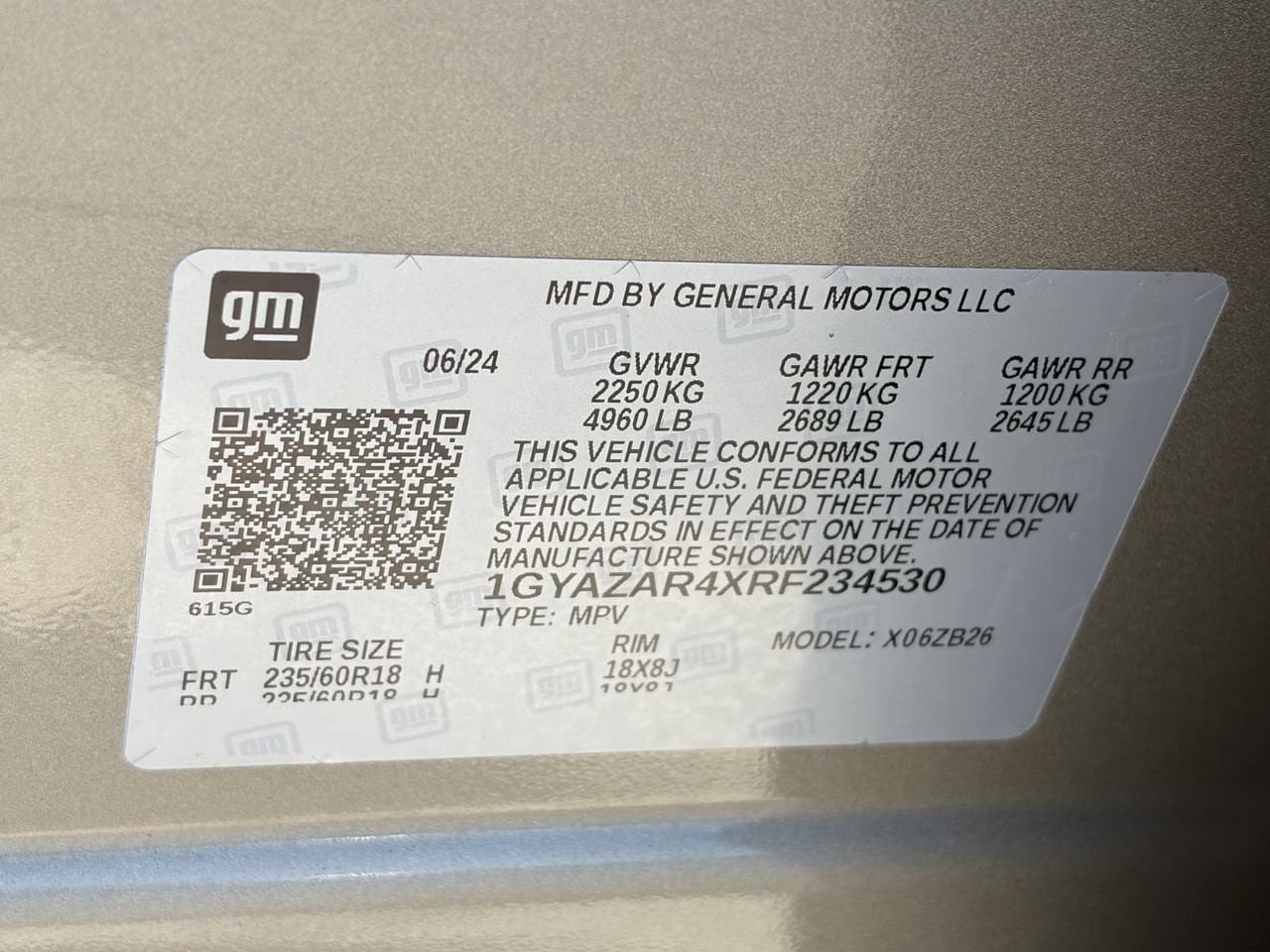 Certified 2024 Cadillac XT4 Luxury FWD image 33