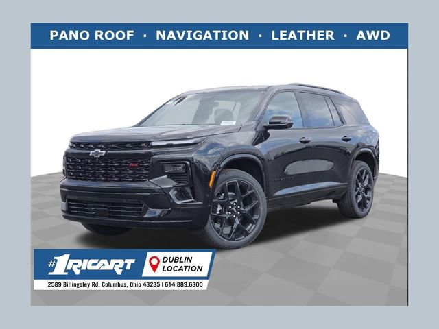 New 2026 Chevrolet Traverse RS w/ LPO, Floor Liner Package AWD/4WD image 1