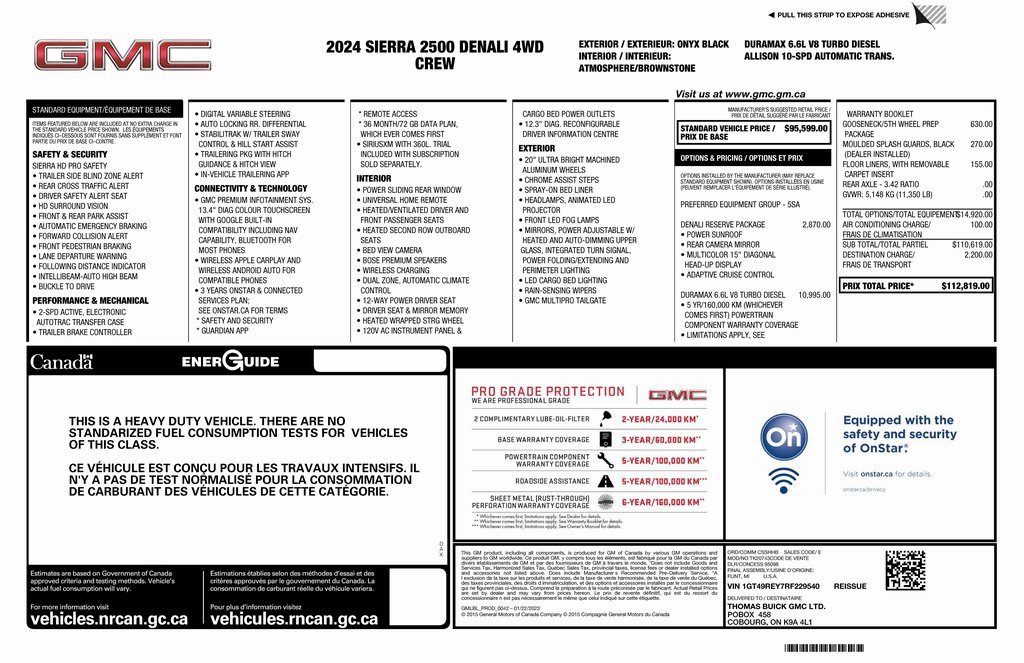 Used 2024 GMC Sierra 2500 Denali w/ Denali Reserve Package image 2