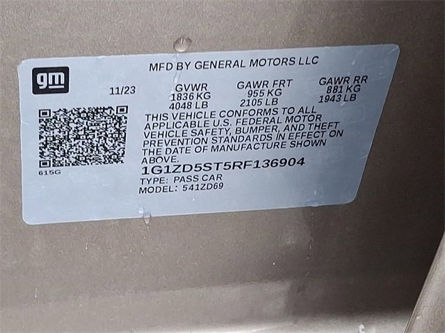 Used 2024 Chevrolet Malibu LT image 22