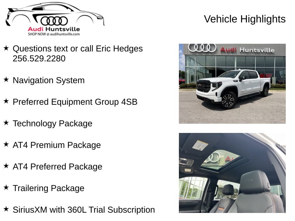 Used 2026 GMC Sierra 1500 AT4 w/ AT4 Premium Package AWD/4WD image 6