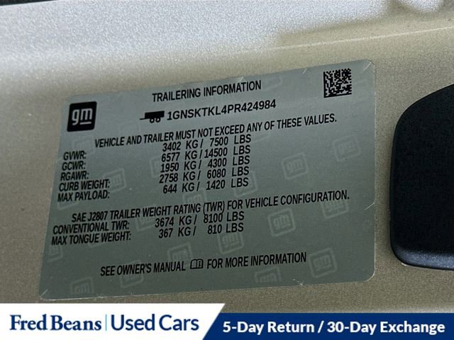 Used 2023 Chevrolet Tahoe High Country image 38