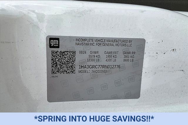 New 2024 Chevrolet Express 3500 w/ Power Convenience Package image 8