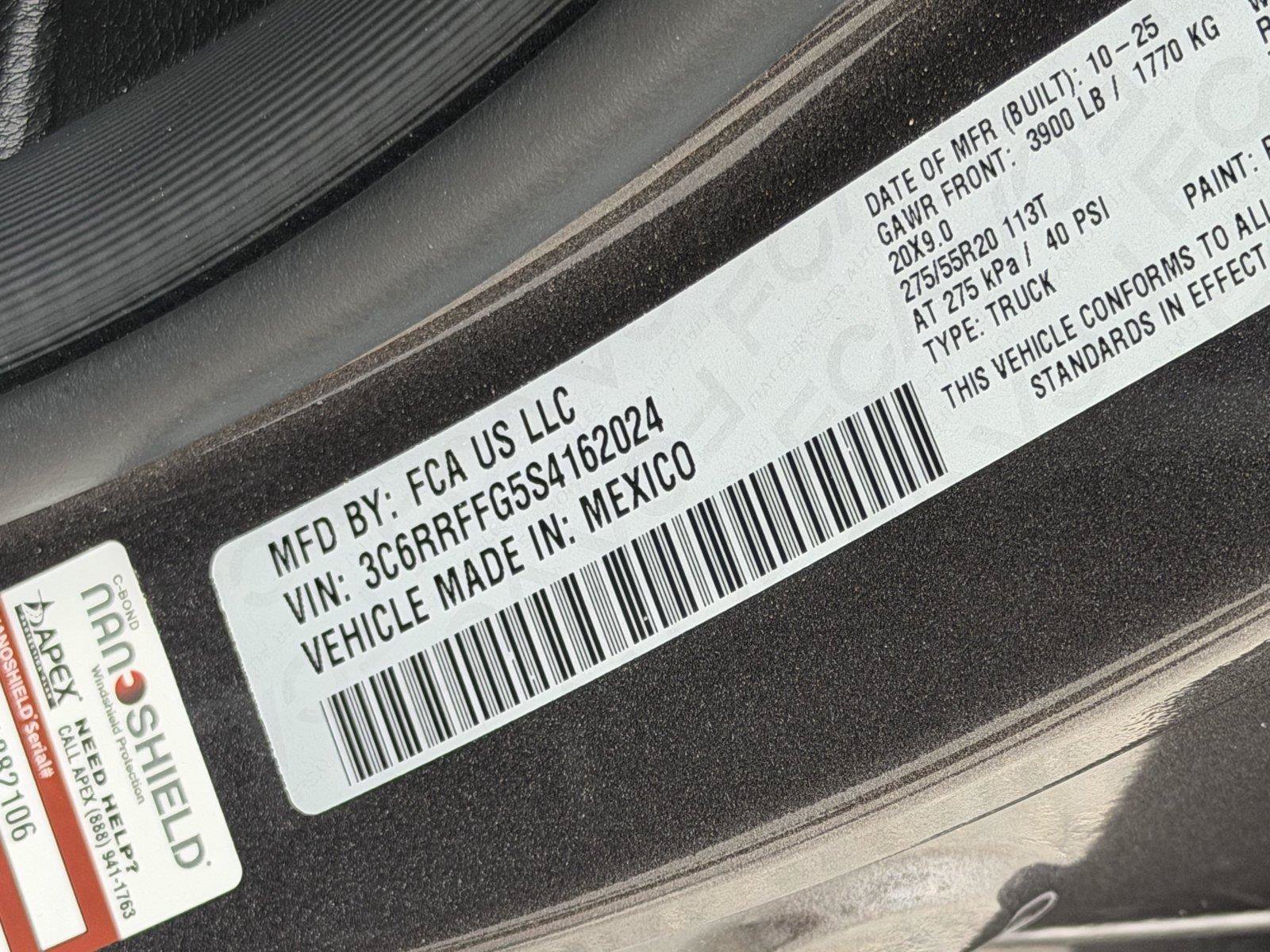 Used 2025 RAM 1500 Big Horn w/ Night Edition AWD/4WD image 30