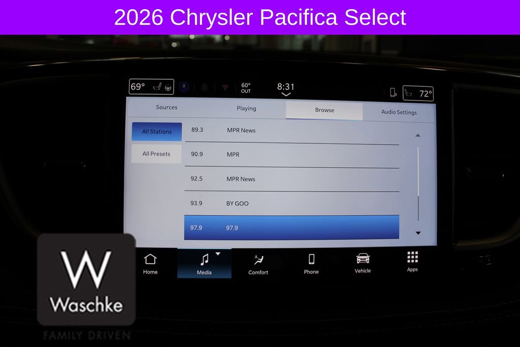 New 2026 Chrysler Pacifica Select image 42