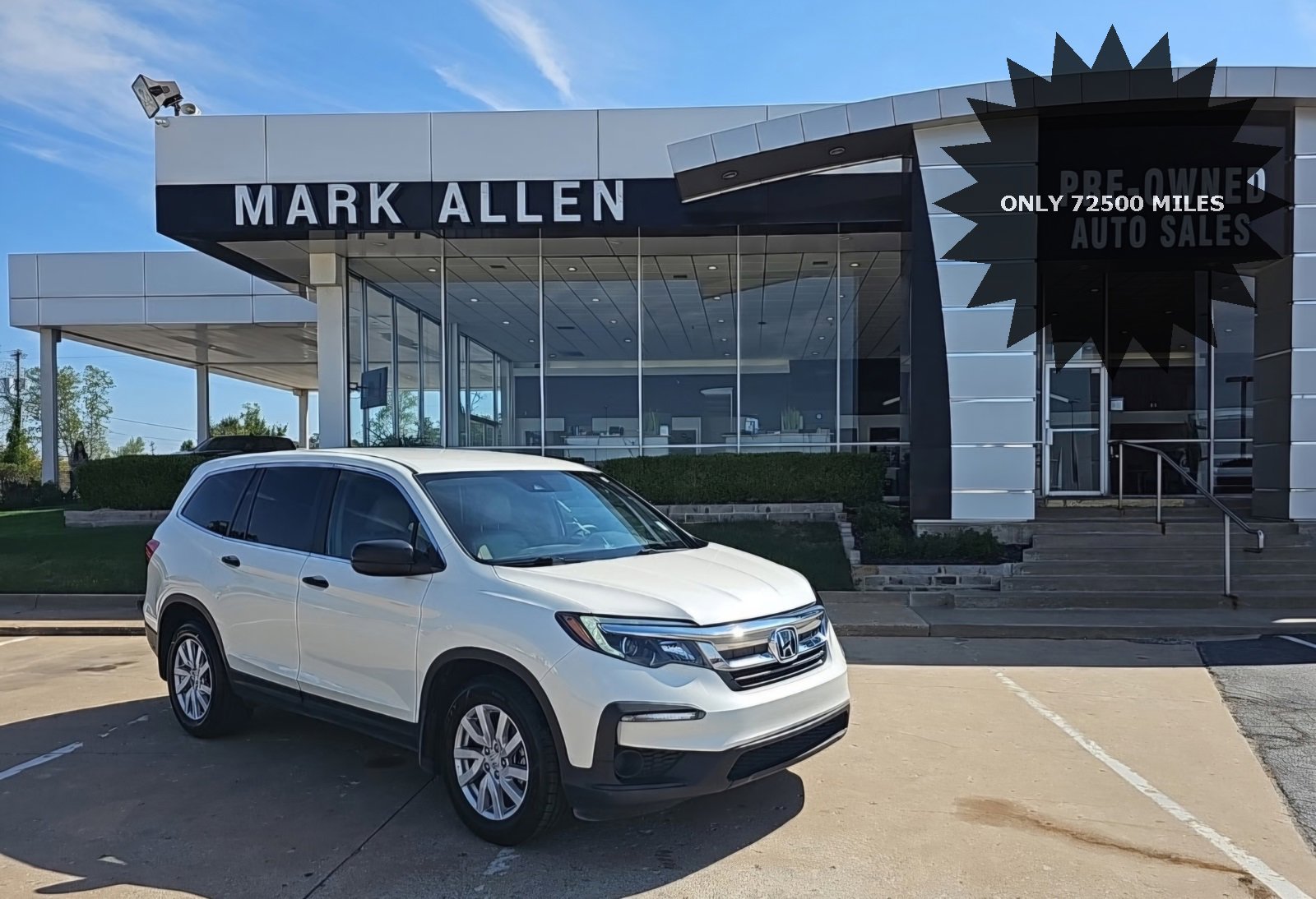 Used 2019 Honda Pilot LX