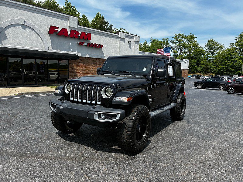 Used 2020 Jeep Wrangler Unlimited Sahara AWD/4WD image 2