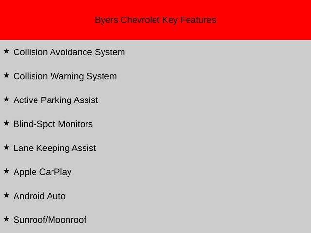 Used 2026 Chevrolet Trax ACTIV w/ Sunroof Package image 11