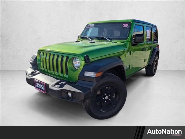Used 2018 Jeep Wrangler Unlimited Sport S