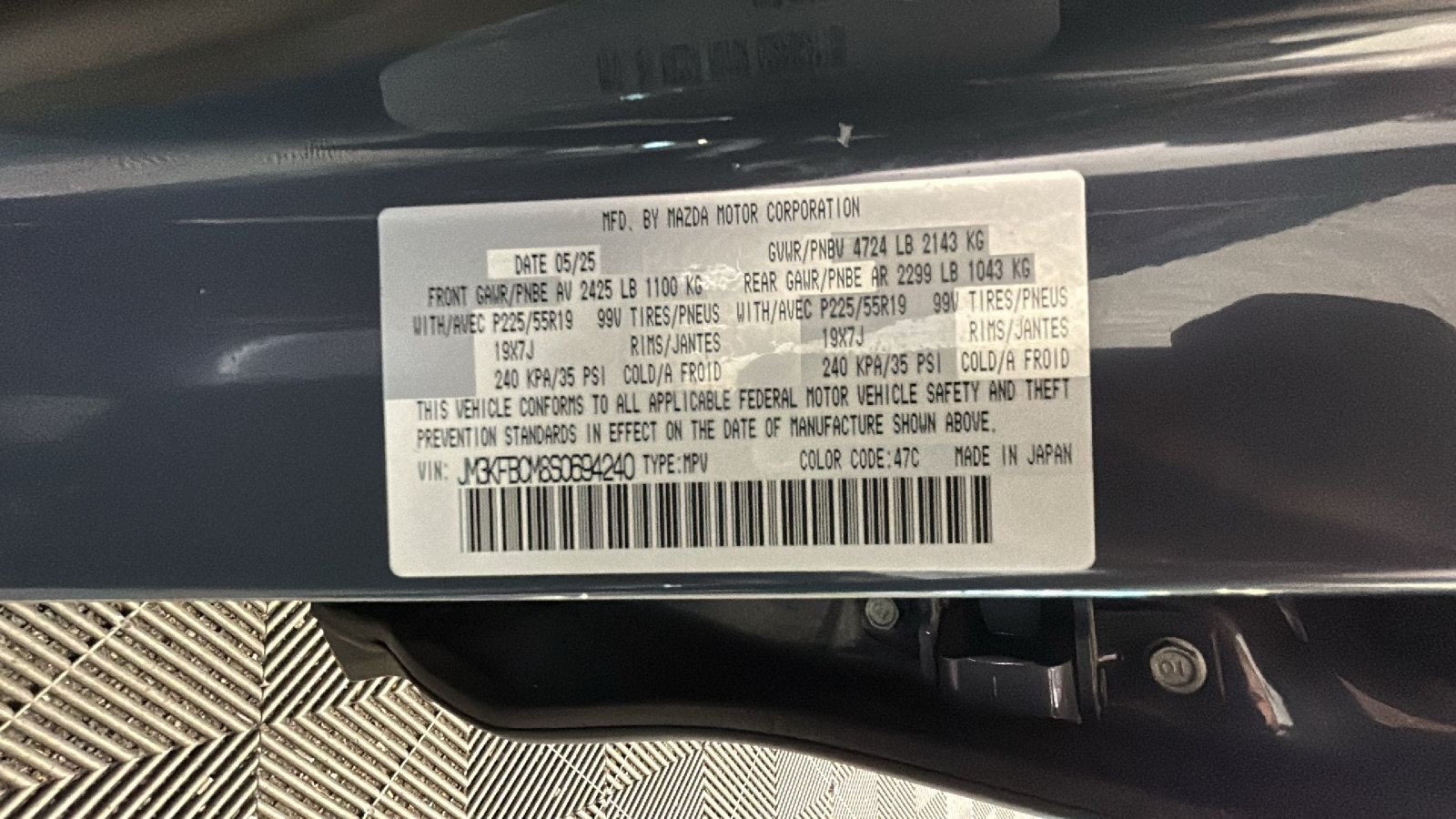 Used 2025 MAZDA CX-5 Carbon Edition AWD/4WD image 11