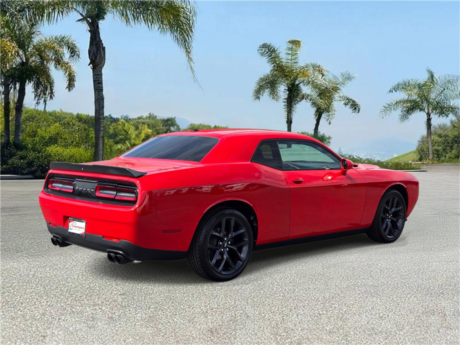 Certified 2019 Dodge Challenger SXT w/ Blacktop Package RWD image 4