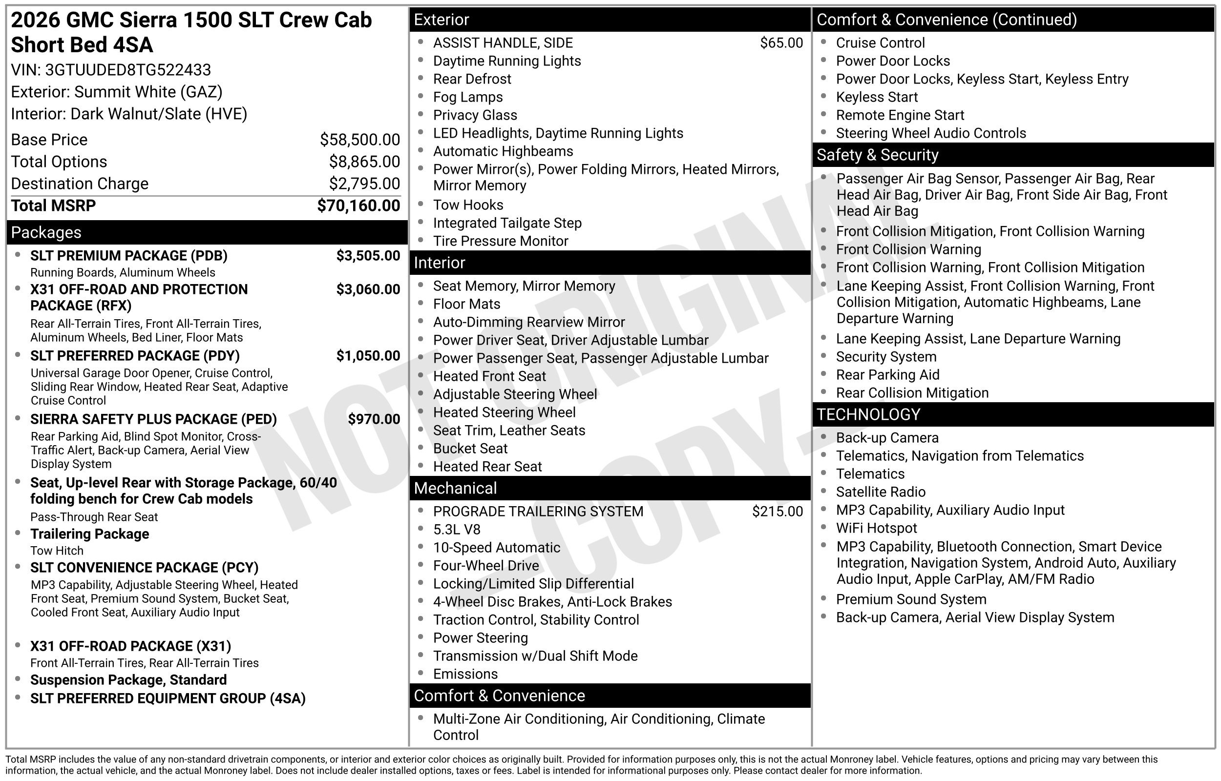 New 2026 GMC Sierra 1500 SLT w/ SLT Premium Package AWD/4WD image 42