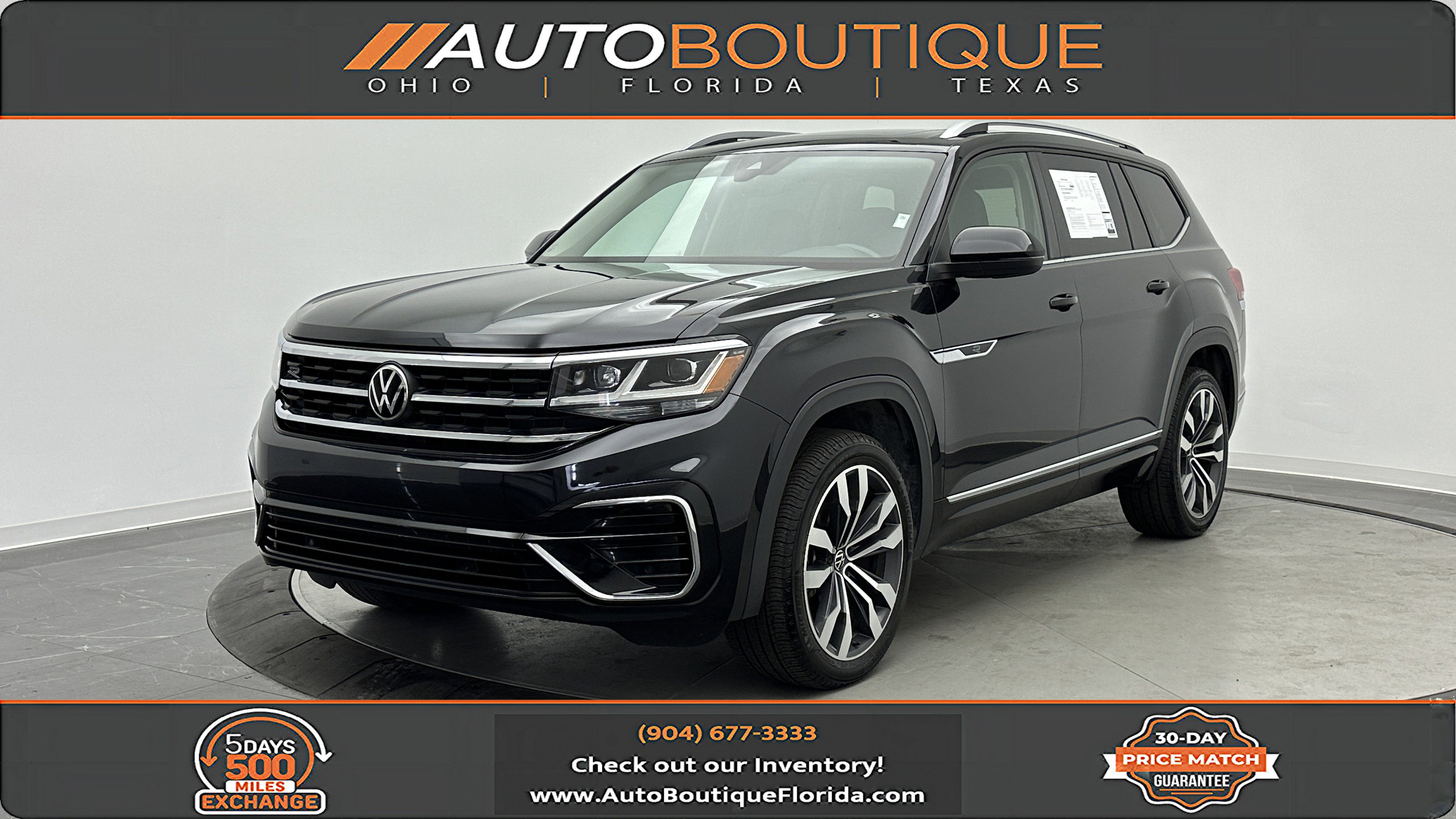 Used 2021 Volkswagen Atlas SEL R-Line