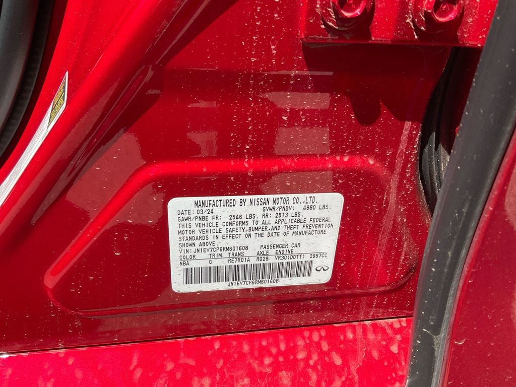 Used 2024 INFINITI Q50 Sensory image 39