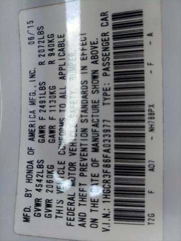 Used 2015 Honda Accord EX-L image 22