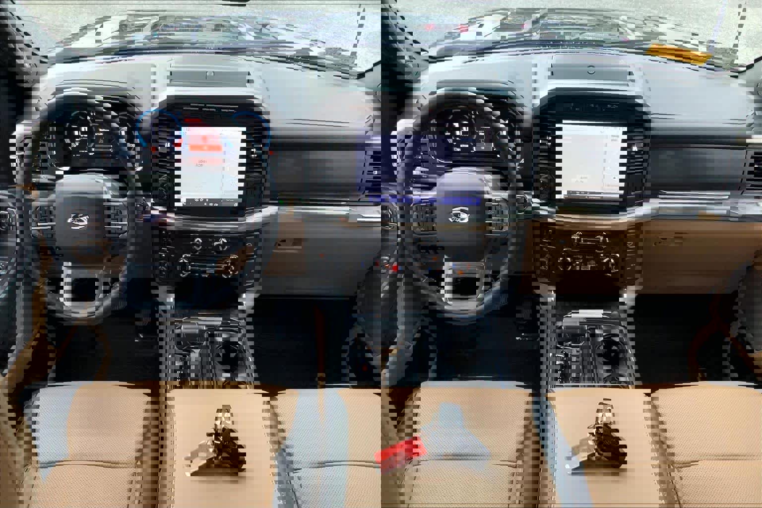 Used 2023 Ford F150 Lariat w/ Trailer Tow Package image 14