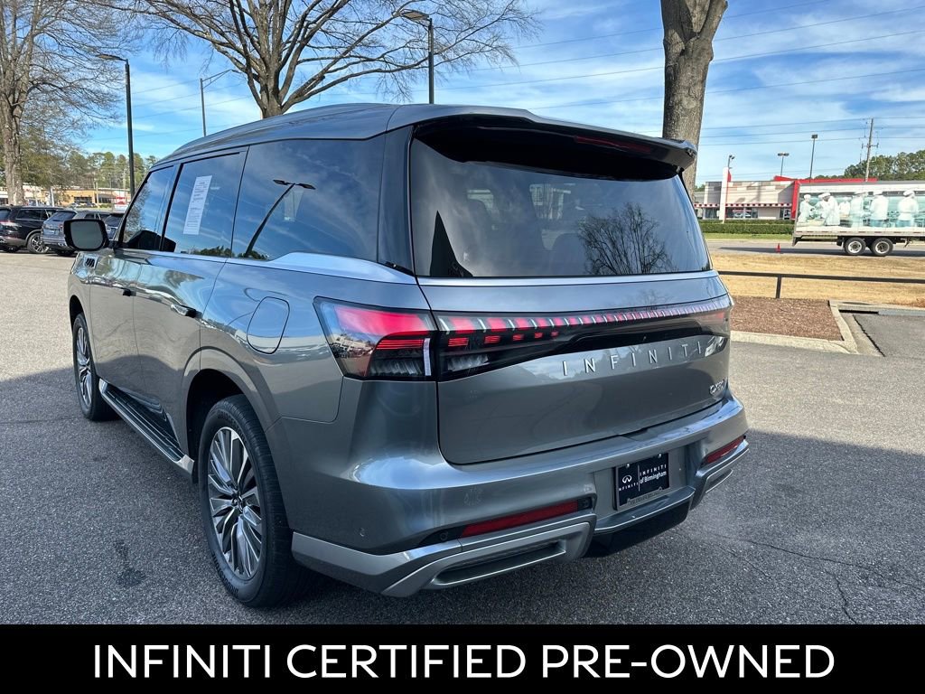 Certified 2025 INFINITI QX80 Sensory image 9