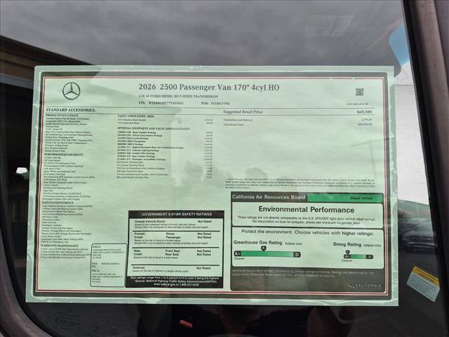 New 2026 Mercedes-Benz Sprinter 2500 image 17
