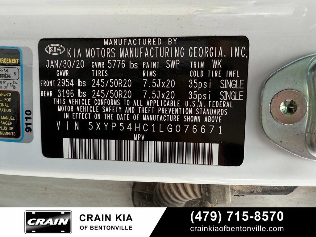 Used 2020 Kia Telluride SX FWD image 30