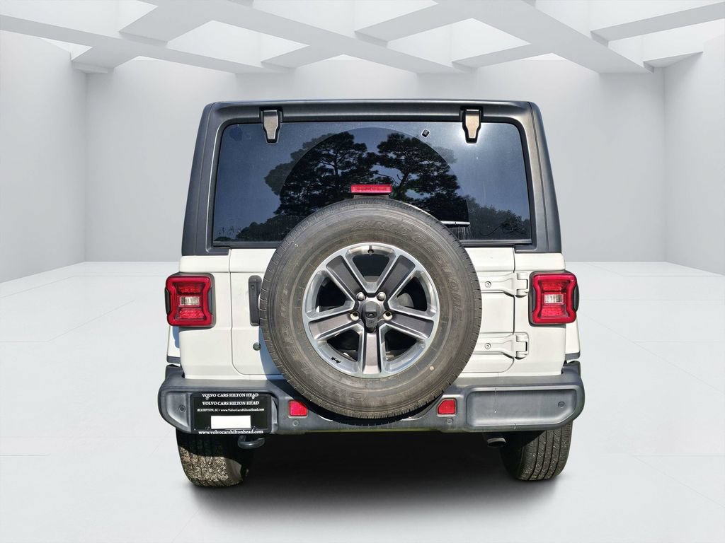 Used 2020 Jeep Wrangler Unlimited Sahara AWD/4WD image 4