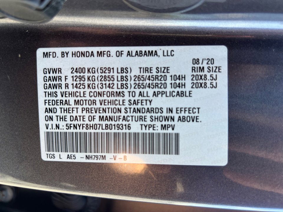 Used 2020 Honda Passport Elite image 38