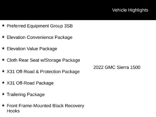 Used 2022 GMC Sierra 1500 Elevation AWD/4WD image 12