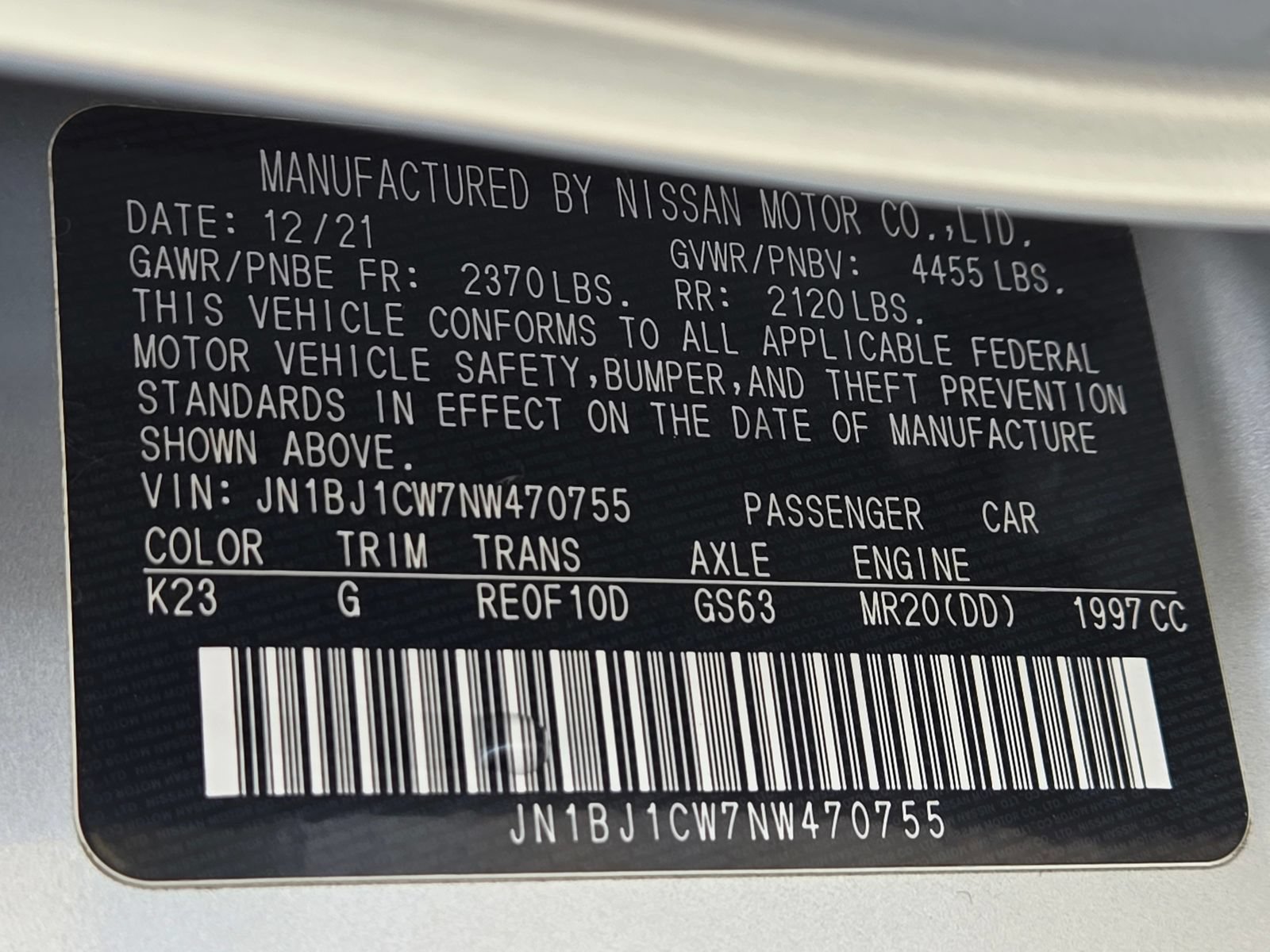 Used 2022 Nissan Rogue Sport SL AWD/4WD image 31
