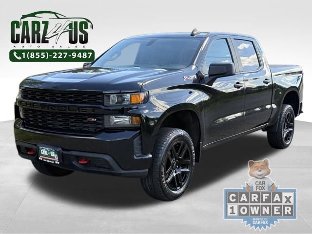 Used 2021 Chevrolet Silverado 1500 Custom Trail Boss w/ LPO, Dark Essentials Package image 1