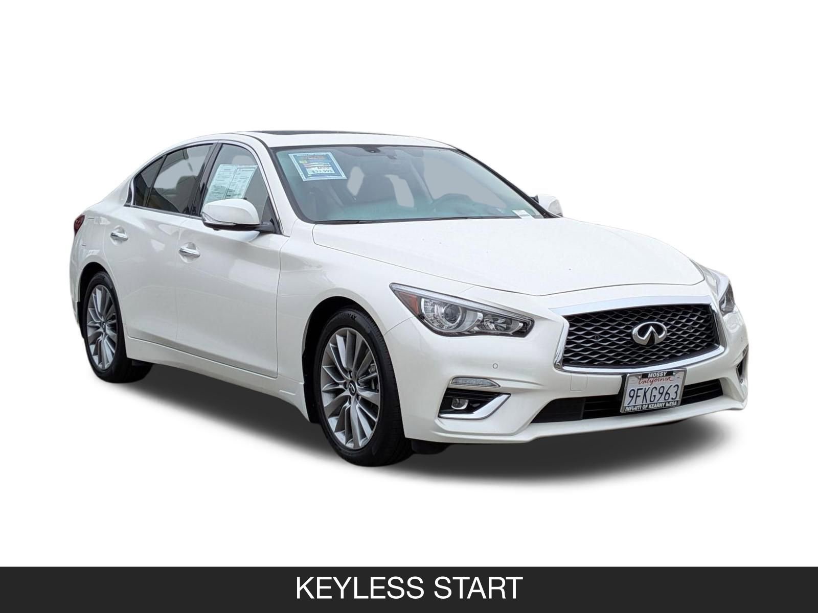 Used 2023 INFINITI Q50 Luxe w/ Cargo Package image 2