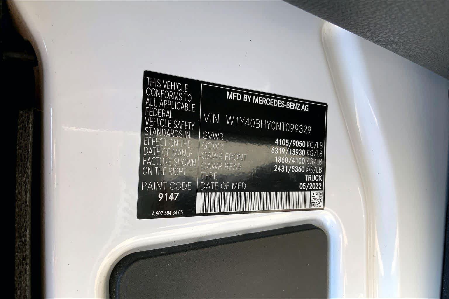 Used 2022 Mercedes-Benz Sprinter 2500 image 38