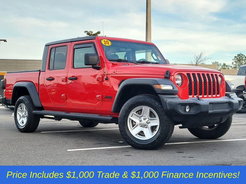 Used 2020 Jeep Gladiator Sport w/ Quick Order Package 24S