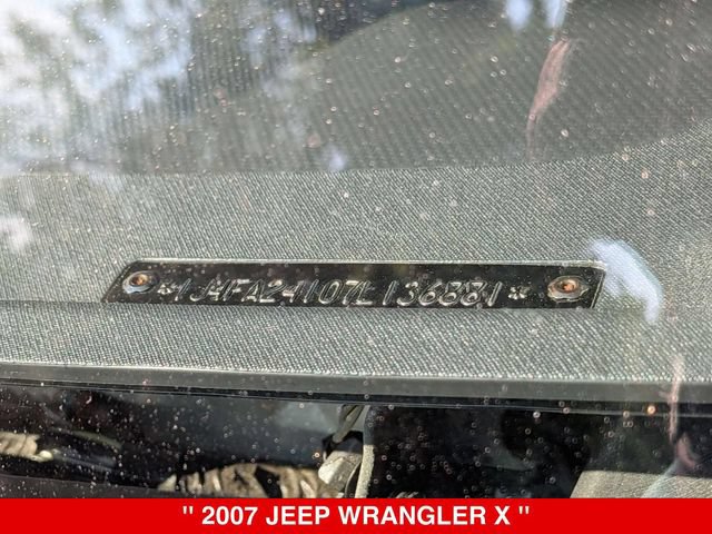 Used 2007 Jeep Wrangler X AWD/4WD image 30