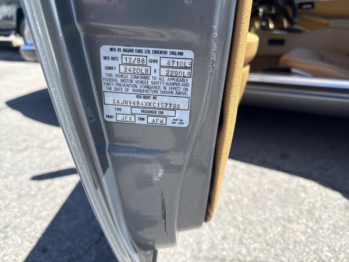 Used 1989 Jaguar XJS V12 Convertible RWD image 20
