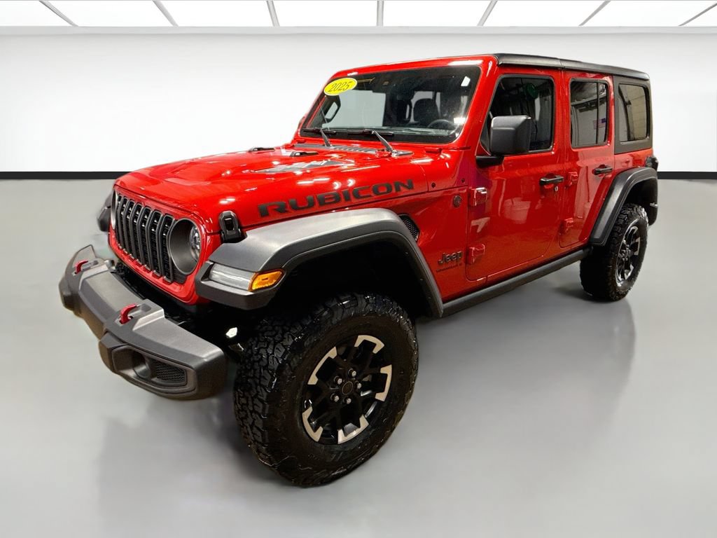 Used 2025 Jeep Wrangler Unlimited Rubicon AWD/4WD image 1