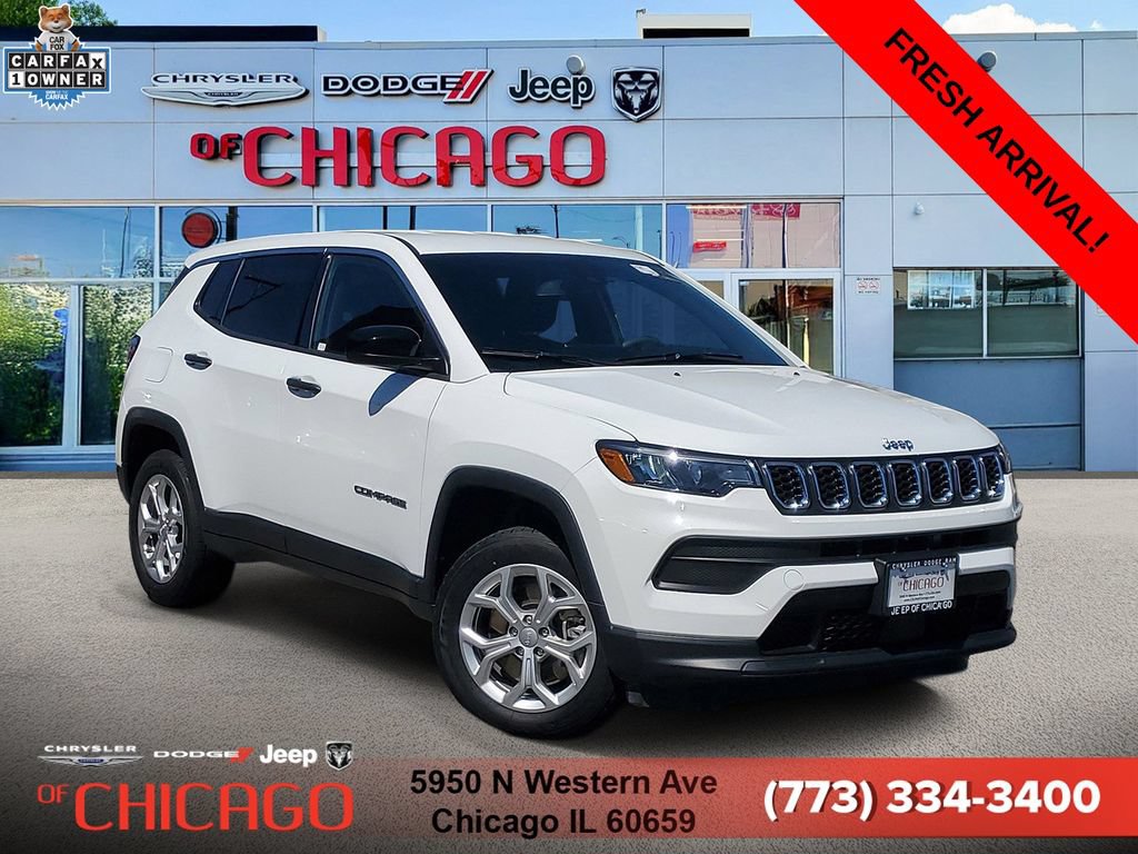Certified 2024 Jeep Compass Sport AWD/4WD image 1