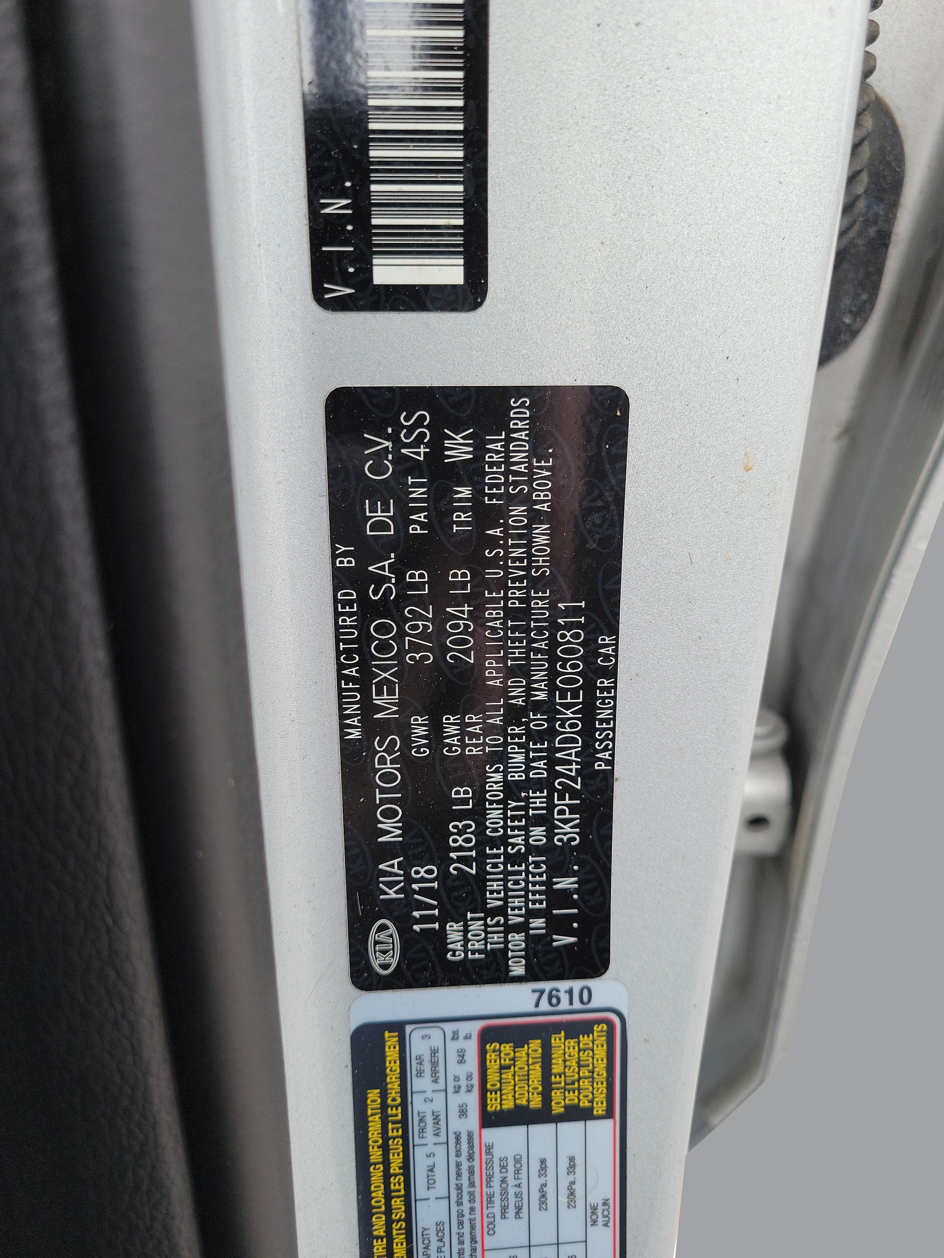 Used 2019 Kia Forte LXS FWD image 28